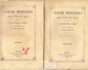 Vicende memorabili dal 1789 al 1801 narrate da Alessandro Verri. Precedute da una Vita del medesimo  ...