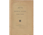 Atti della Società Ligure di Storia Patria. Volume XXII - Fascicolo I